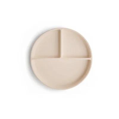 Mushie Silicone Plate - Shifting Sand