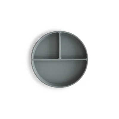 Mushie Silicone Suction Plate - Stone — image 8
