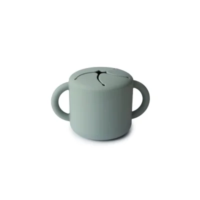 Mushie Snack Cups - Cambridge Blue