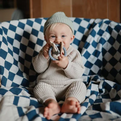 Mushie Teething Ring