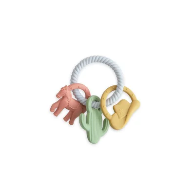 Mushie Teething Ring - Western - Western