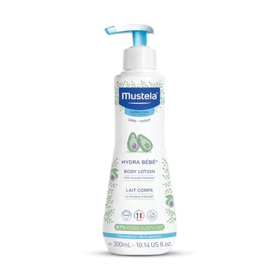 Mustela Hydra Bebe Body Lotion for Normal Skin, 300 millilitre - 300 ml (Pack of 1)