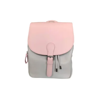 My Babiie Backpack Changing Bag-Grey & Pink (MBBAGDDGB)