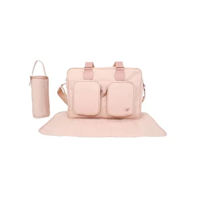 My Babiie Deluxe Changing Bag-Blush (MBBBFBAG)