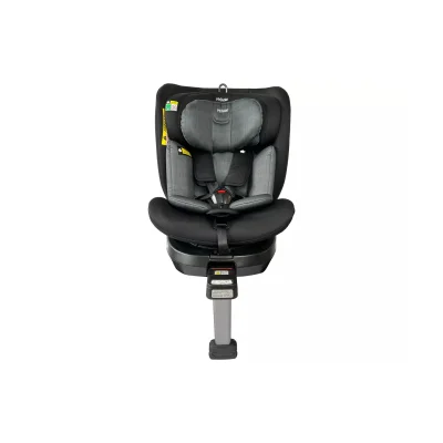 My Babiie I-Size Spin Car Seat - Black Herringbone (MBCSPINBH) - Black