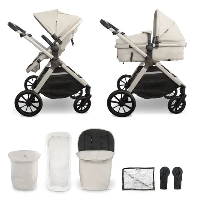 MB220 2-in-1 Pramette- Ivory - Beige