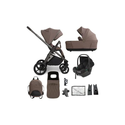 My Babiie MB450 Luxe 3in1 Travel System - Cookie