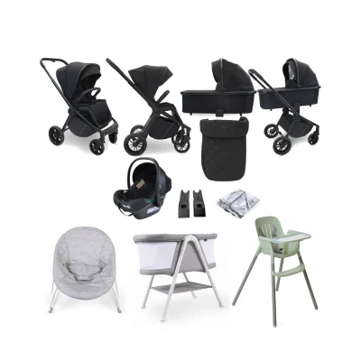 My Babiie MB450i 11 Piece Everything You Need Travel System Bundle
