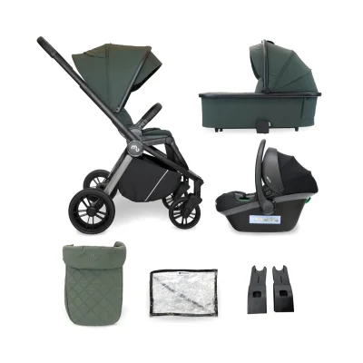 My Babiie MB450i 3-in-1 Travel System - Forest Green