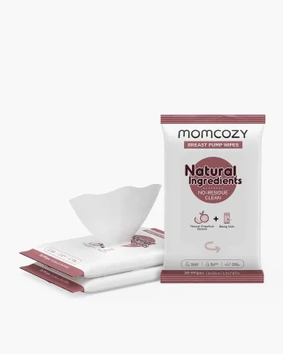 Momcozy Natural Breast Pump Wipes