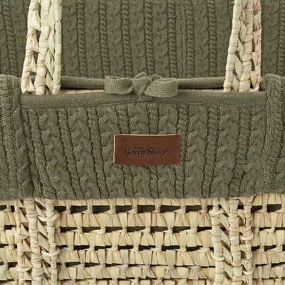 Natural Knitted Moses Basket Replacement Liner - Default