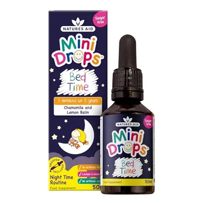 Natures Aid Vitamin D3 Liquid Drops - Bed Time Liquid Drops 50ml