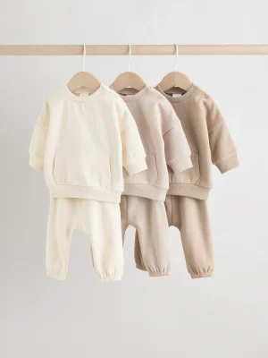 Neutral Baby Sweatshirt and Joggers Set