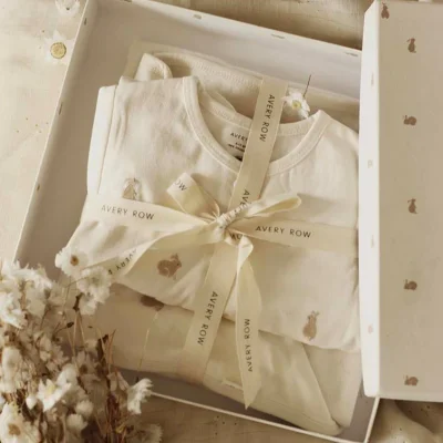 New Baby Sleepsuit and Blanket Gift Set