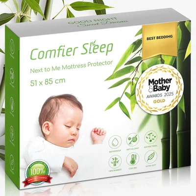 Next to Me Crib Mattress Protector - Cot bed 70x140cm