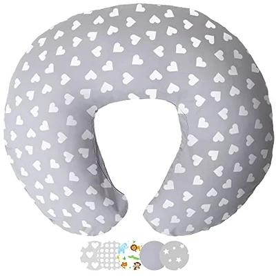 Niimo Nursing Pillow - Oeko-TEX® Standard 100, Ergonomic Baby Support Pillow, Machine-Washable Baby Feeding Pillow, Multifunctional Feeding Pillows for Breastfeeding & Bottle-feeding, 100% Cotton
