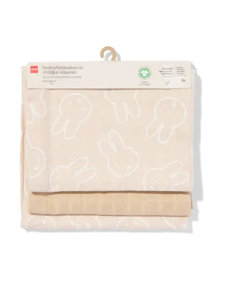 nijntje muslin cloths 60x60cm - 3 pieces