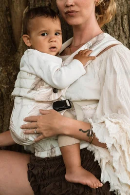 Nomad Pure Organic Baby Carrier - Feather Haze - Feather Haze