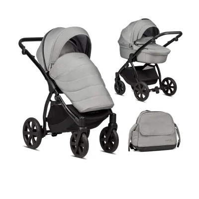 Noordi Fjordi 2in1 Pram System - Grey (2024)