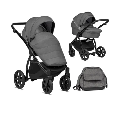 Noordi Fjordi 2in1 Pram System - Grey