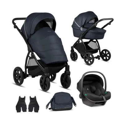 Noordi Fjordi Leather 3in1 Travel System with Terra i-Size Car Seat