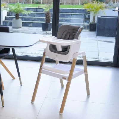 Nova Evolutionary Highchair - White / Oak