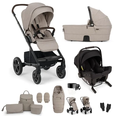 Nuna Mixx Next + Pipa URBN Travel System- Chateau - Without Footmuff + Cup Holder Withou
