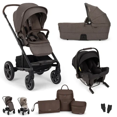 Nuna Mixx Next + PIPA URBN Travel System- Chestnut