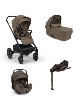 Nuna Mixx Next Pushchair Bundle with Arra Flex Car Seat & Base - Pistachio