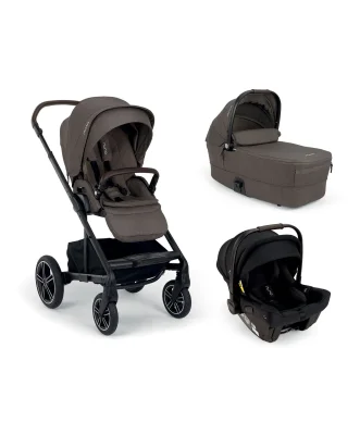 Nuna MIXX Next Pushchair Bundle with PIPA Urbn Car Seat – Chestnut