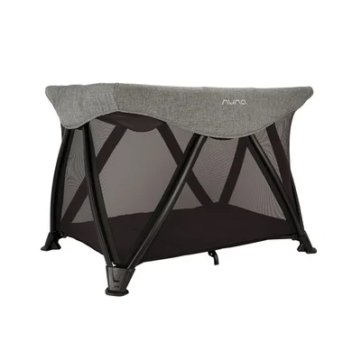 Nuna SENA Aire Travel Cot - Charcoal - No Cover