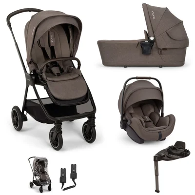 Nuna TRIV Next + ARRA Flex Travel System- Chestnut