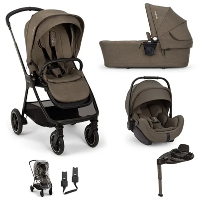 Nuna TRIV Next + ARRA Flex Travel System- Pistachio