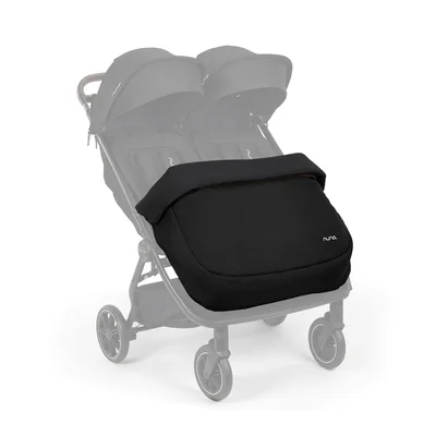 Nuna Trvl Dubl Footmuff - Caviar