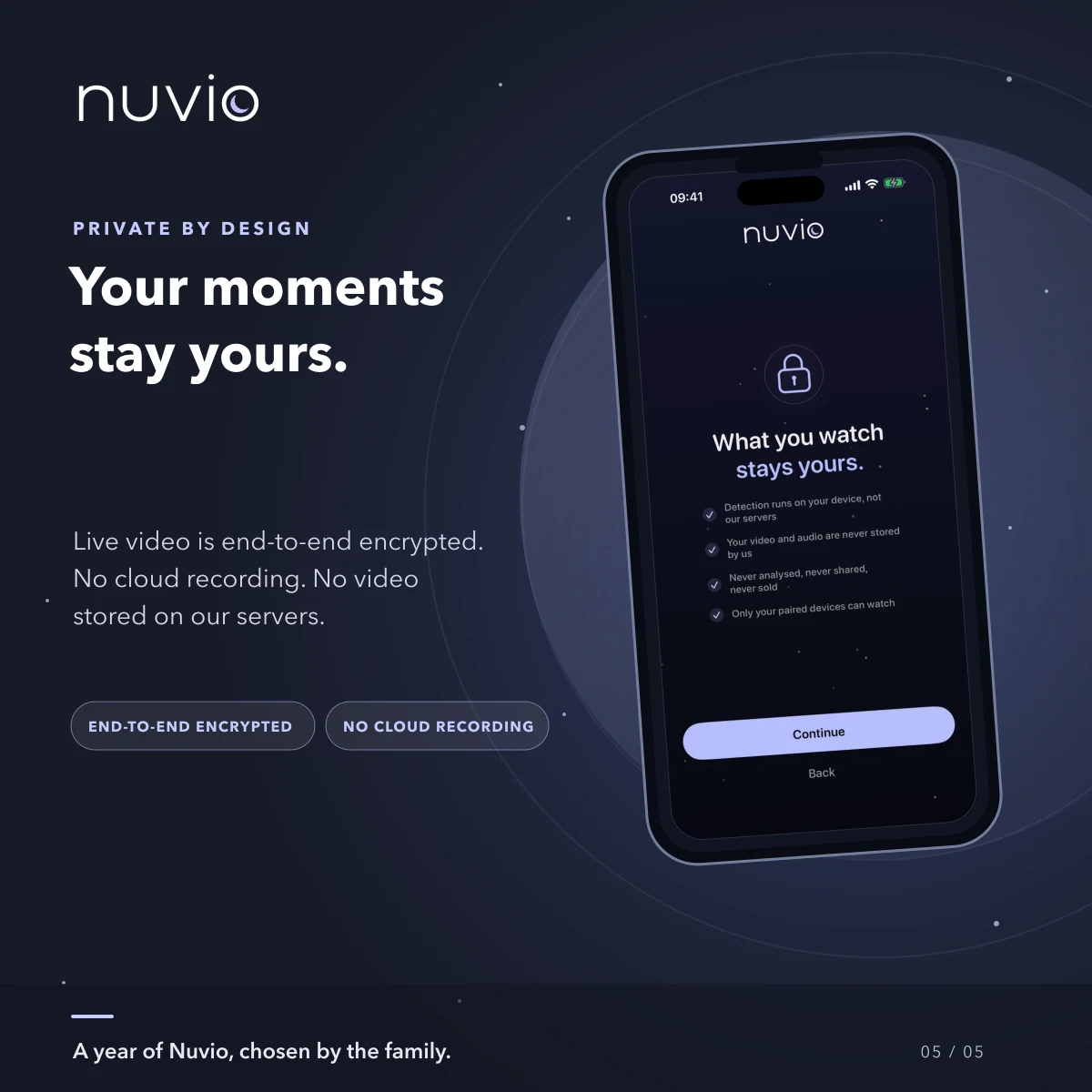 Nuvio baby monitor, 1 year — image 5