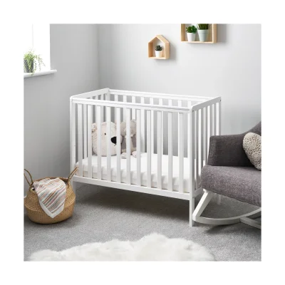 Obaby Bantam Space Saver Cot - White