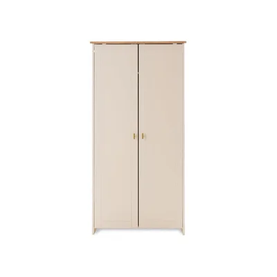 Obaby Evie Double Wardrobe - White