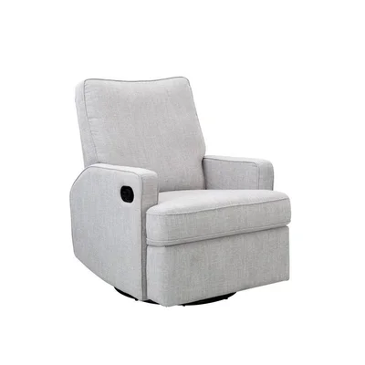 Obaby Madison Swivel Glider Recliner Chair - Oatmeal