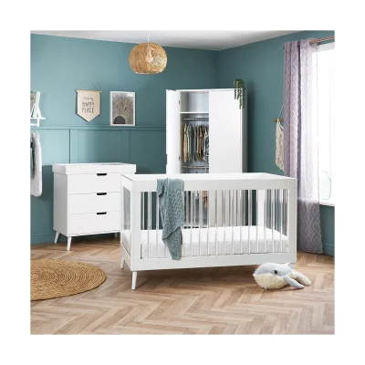 Obaby Maya Furniture Room Set - White/Acrylic