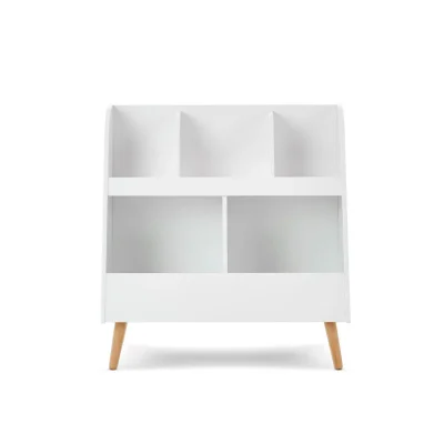 Obaby Maya Bookcase/Toy Storage - White + Natural