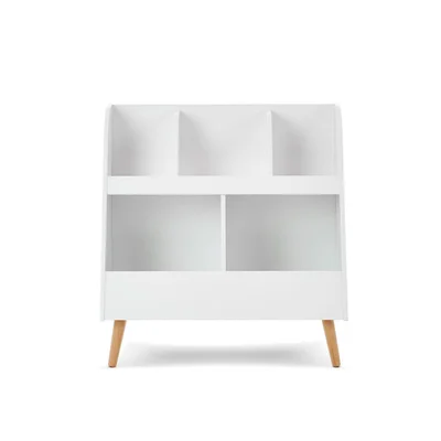 Obaby Maya Buecherregal/Spielzeugaufbewahrung - White + Natural