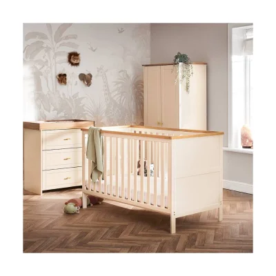 Obaby Maya Cot Bed - White/Acrylic — image 32