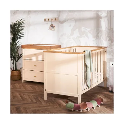 Obaby Maya Cot Bed - White/Acrylic — image 34