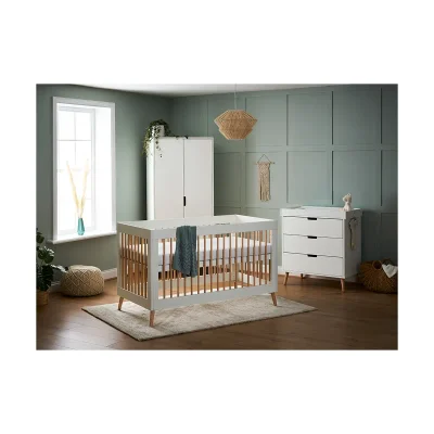Obaby Maya Cot Bed - White/Acrylic — image 43