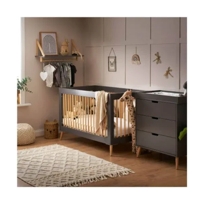 Obaby Maya Cot Bed - White/Acrylic — image 46