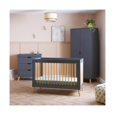 Obaby Maya Cot Bed - White/Acrylic — image 49