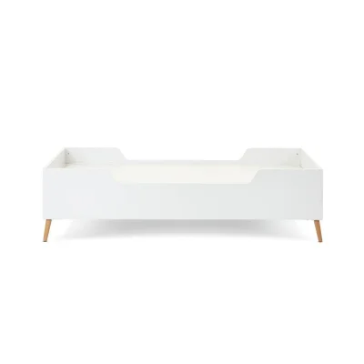 Obaby Maya Single Bed - White + Natural