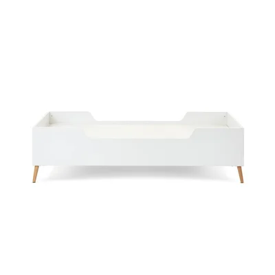 Obaby Maya Single Bed - White + Natural
