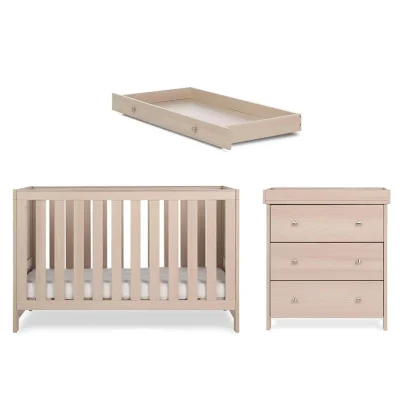 Obaby Nika 2 Piece Room Set - Cot Bed / Aspen / Cot Bed