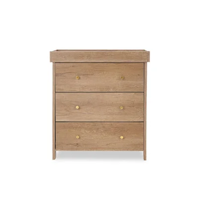Obaby Nika Changing Unit - Oak & White